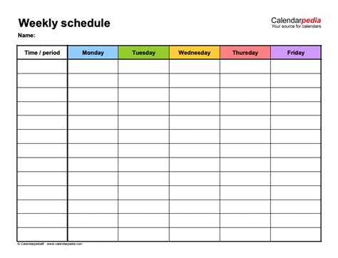 Schedule Maker