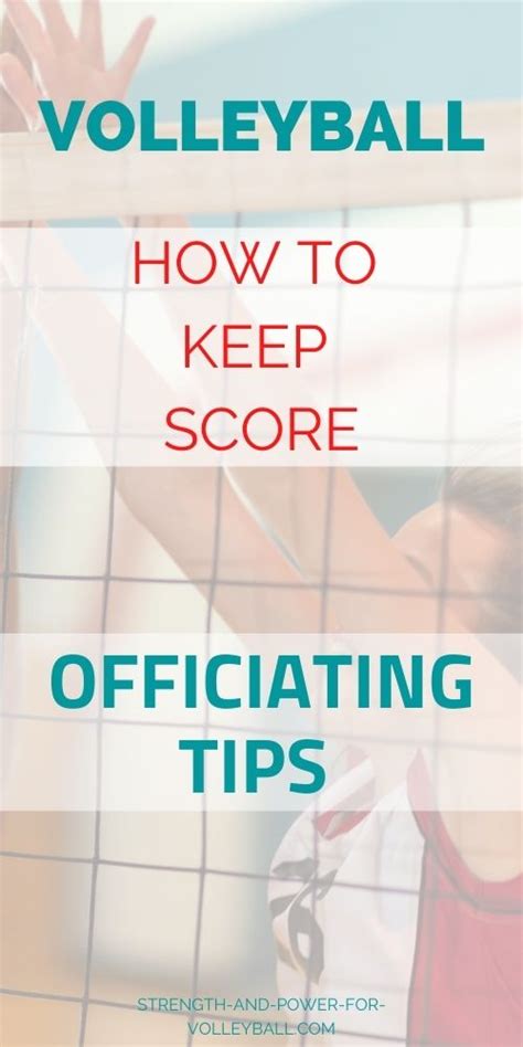 Scorekeeping Tips