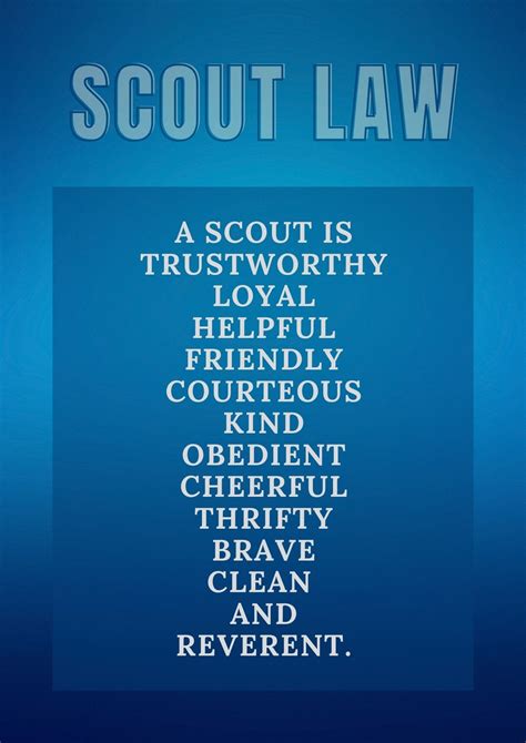 Benefits of the Scout Law