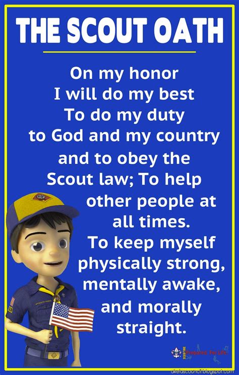 Scout Law Poster