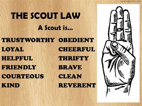 Scout Law Tips