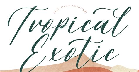 Script Fonts Dive