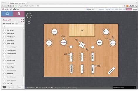 Seating Chart App