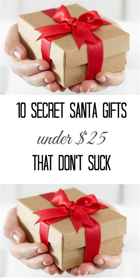 Secret Santa Ideas for Friends