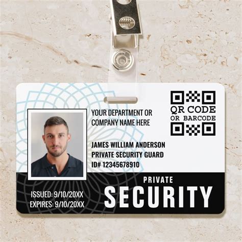 Security ID Card Design