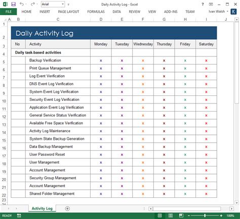 Server Administration Template