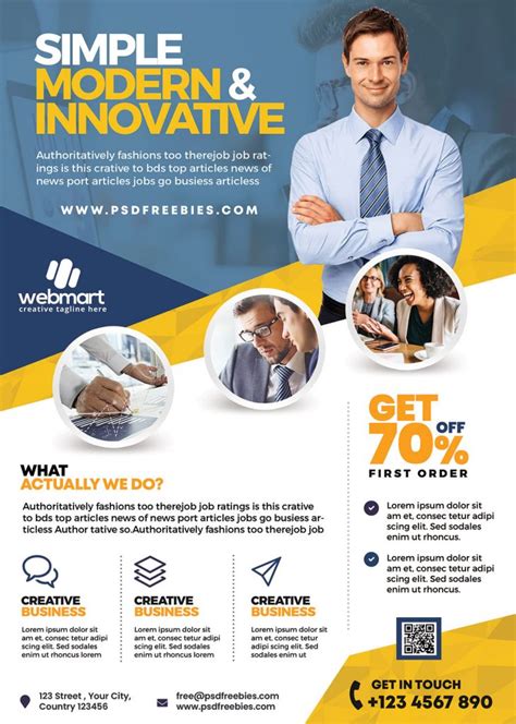 Service Promotion Flyer Template