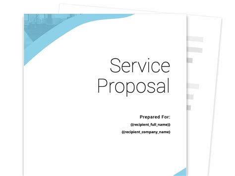 Service Proposal Example