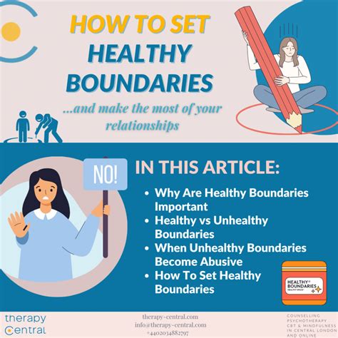 Set Healthy Boundaries