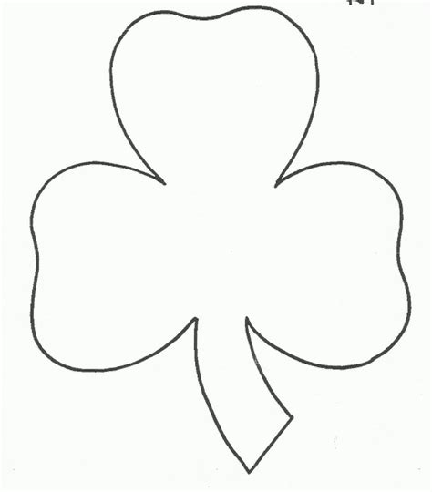 Shamrock printable patterns