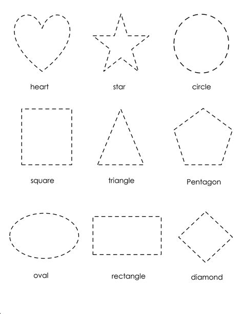 Shape Tracing Practice