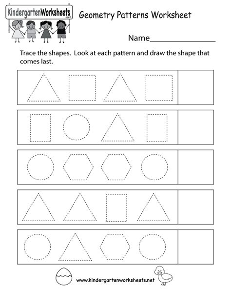 Shape Tracing with Patterns