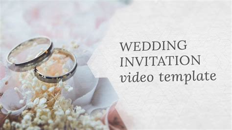 Sharing Wedding Video Invitation