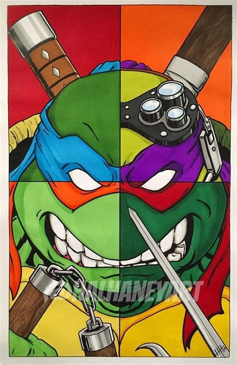 Sharing TMNT artwork online