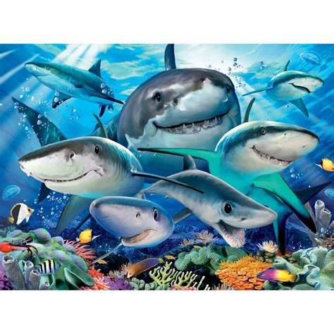 Shark puzzles