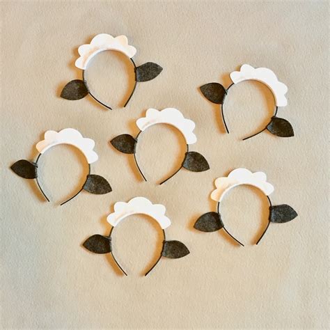 Sheep Ears Templates for Parties