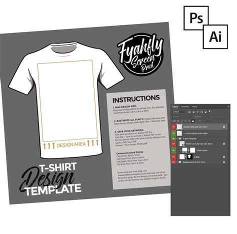 Shirt Template Designs for Music