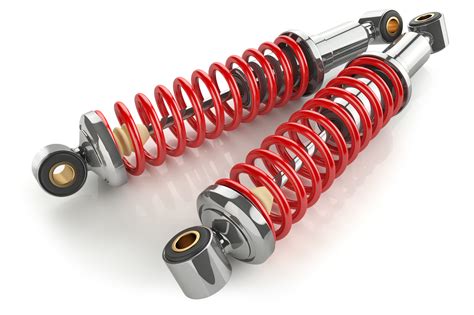 Shock absorbers for ATT military suspension