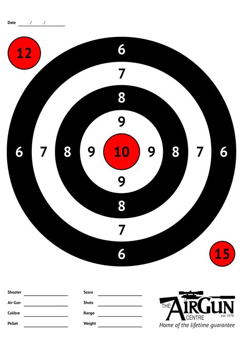 Description of Shooting Targets