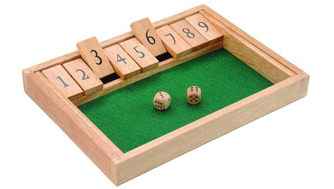 Shut the Box Game Board