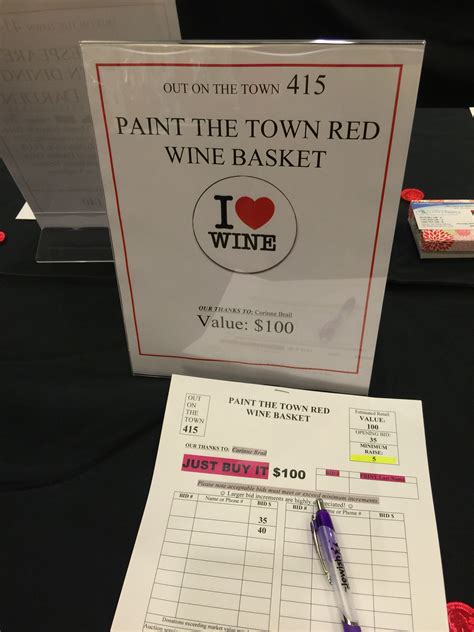 Silent Auction Item