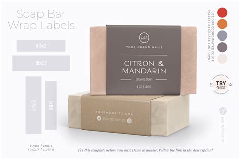 Simple Soap Labels