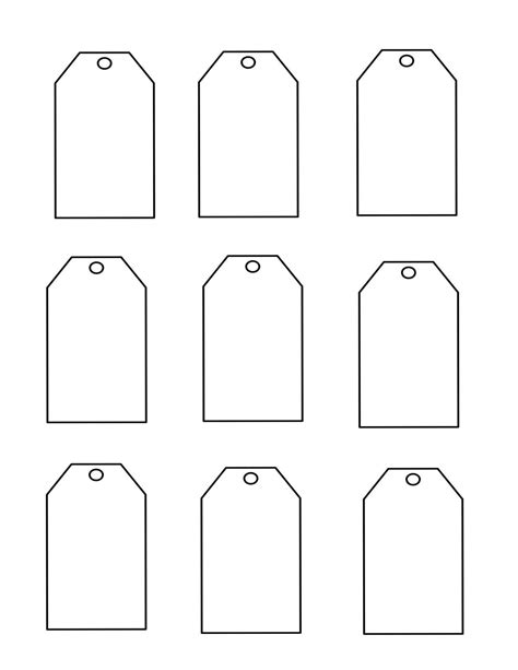 Size Tag Template 4