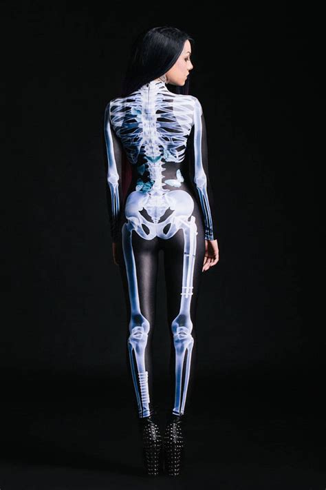 skeleton bodysuit