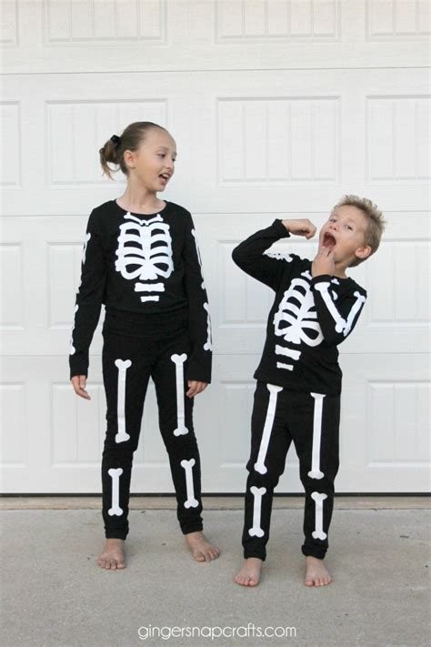 skeleton costume tutorials