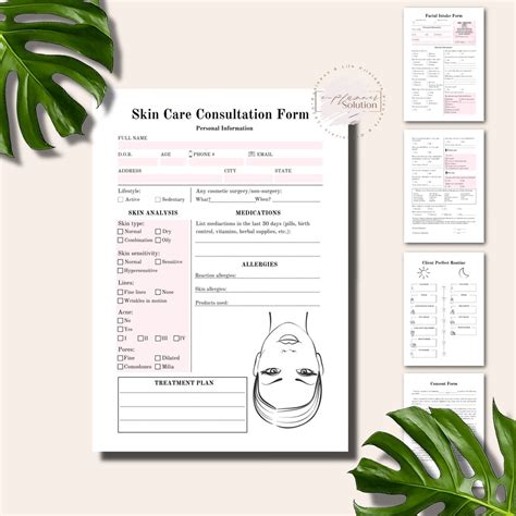 Skincare Consultation Intake Form