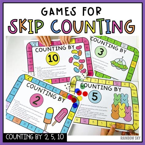 Skip counting games