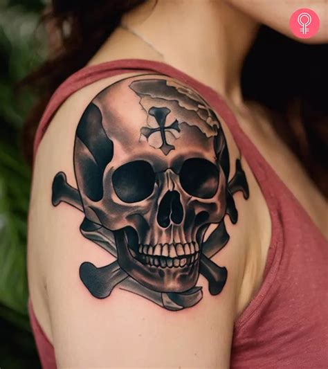 Description of Skull and Crossbones Tattoos