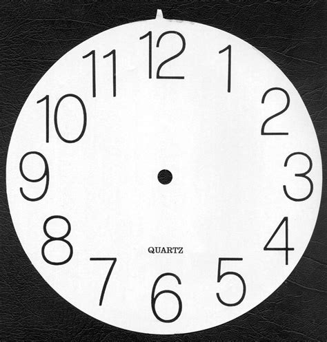 Sleek Clock Face