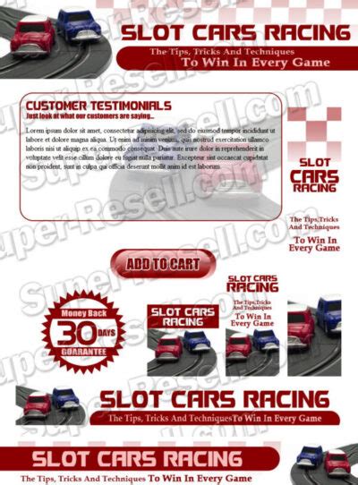 Slot Car Racing Templates