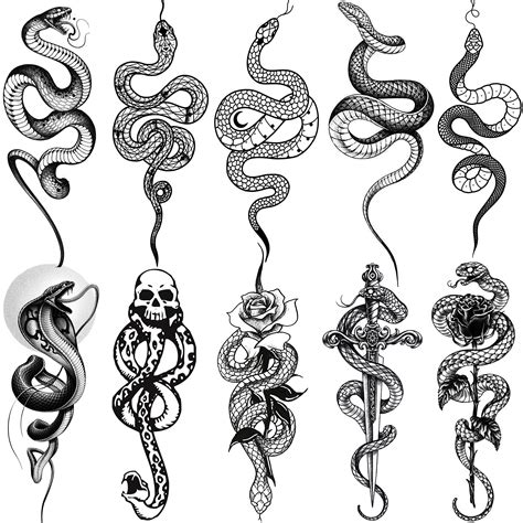 Snake Tattoo Designs for Men and Women