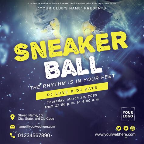 Sneaker Ball Template 8