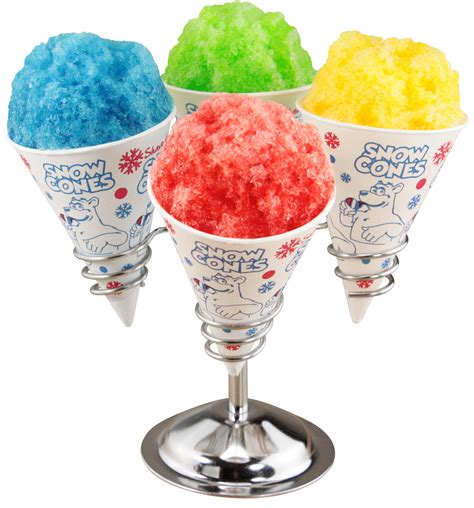 Snow cone flavors