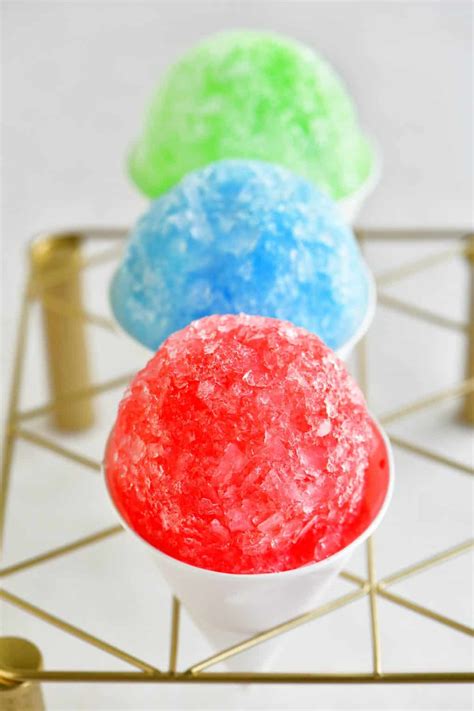 Snow Cone Recipes