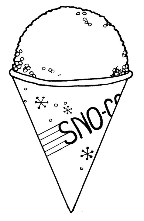 Snow Cone Templates