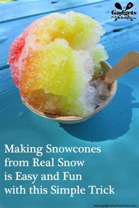 Snow Cone Tricks