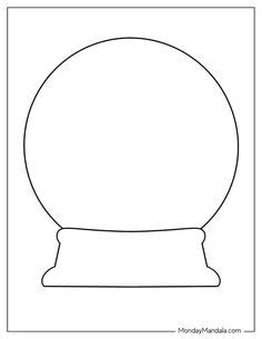 Snow Globe Templates