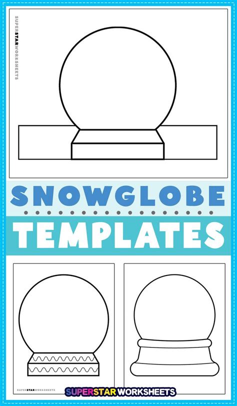 Snow Globe Templates Lessons