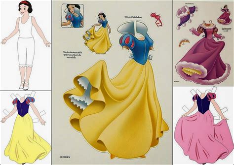 Snow White Paper Doll