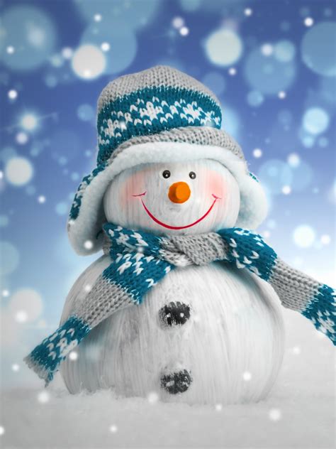 Snowman coloring page for kids