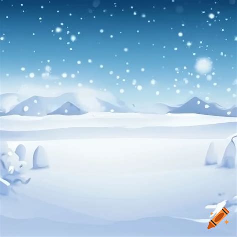 Snowy PowerPoint landscape