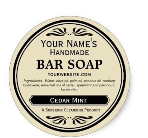 Tips for creating effective soap labels