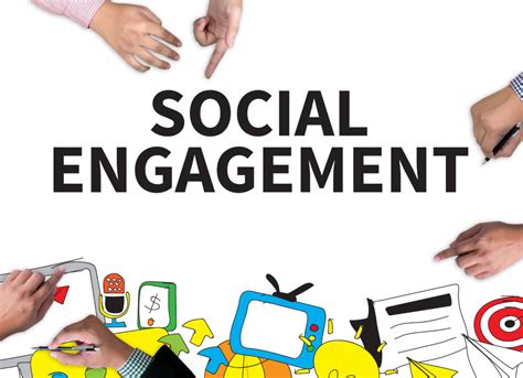 Social engagement image