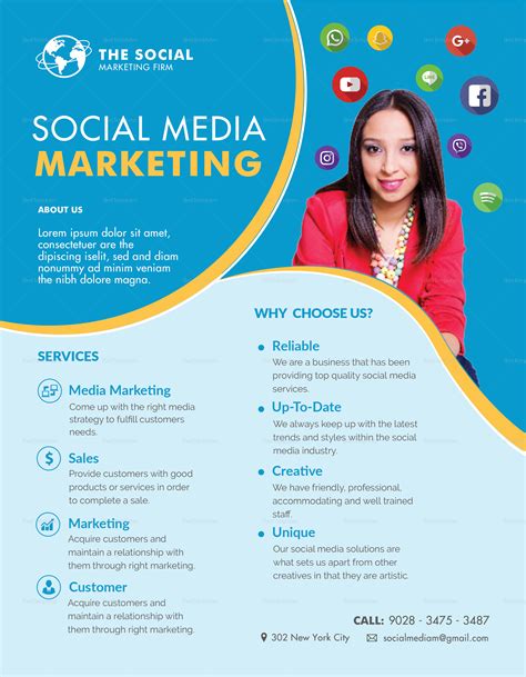 Social Media Flyer Template Best Practices