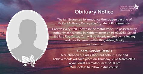 Sharing obituaries on social media platforms