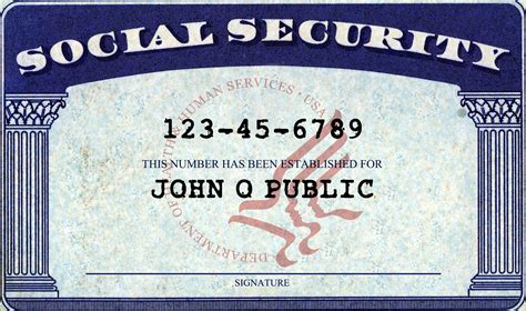 Social Security Card Design